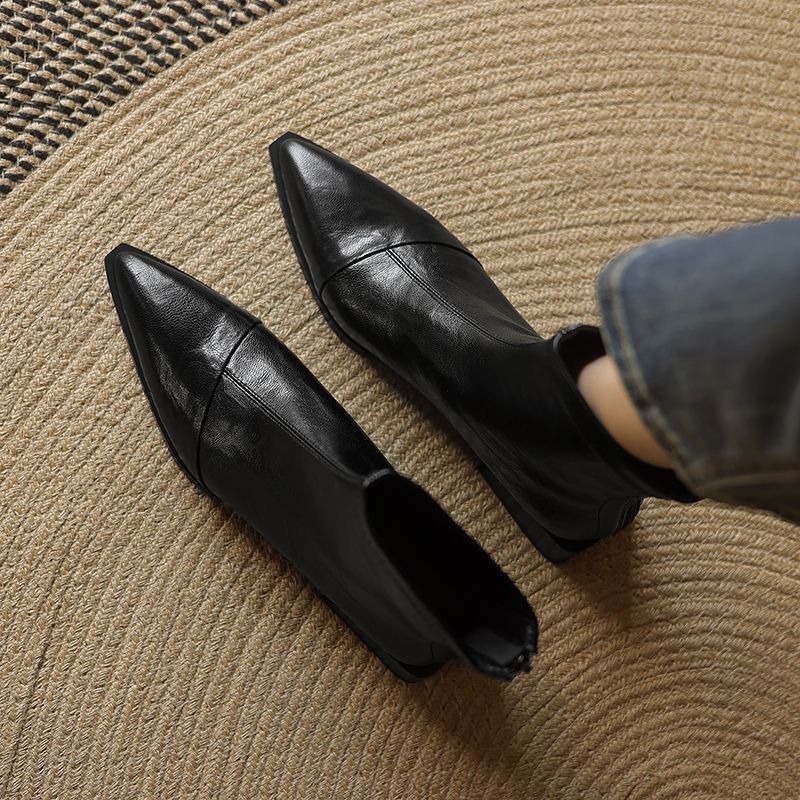 Women Pointed Short Boots 2025 - Women'S Fashion Korea review and price