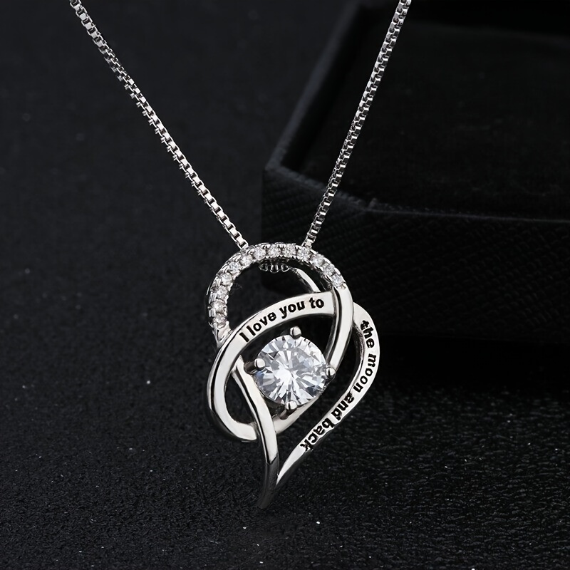 An elegant heart pendant neckl - Women Fashion Over The Years review and price