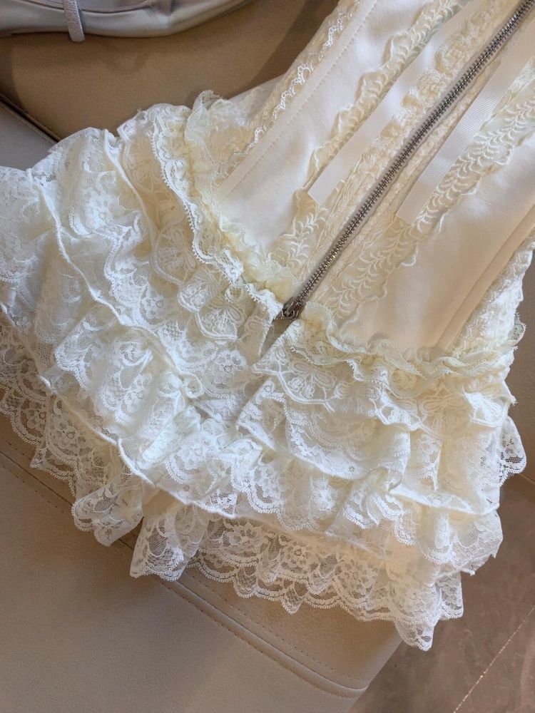 Cute Desire Lace Bustier Top H - Lace Trim Cami review and price