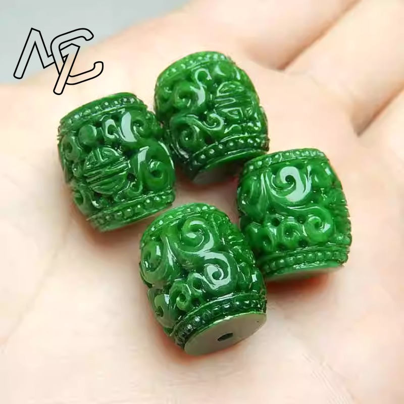5pc Natural Green Jade Carving - Women'S Fashion Jewellery review and price