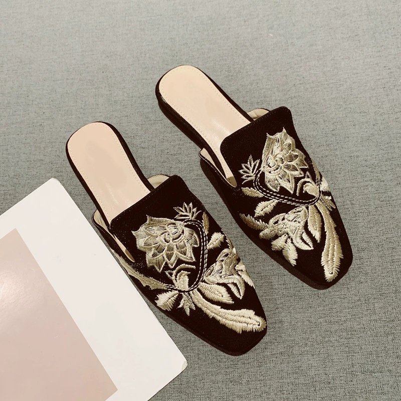 2026 New Womens Shoe Retro Emb - Women'S Fashion Korea review and price