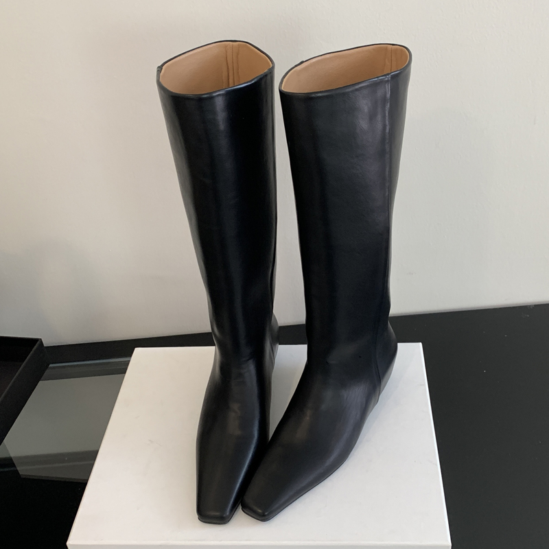Eilyken Soft Leather Pointed T - Women'S Fashion Knee High Boots review and price