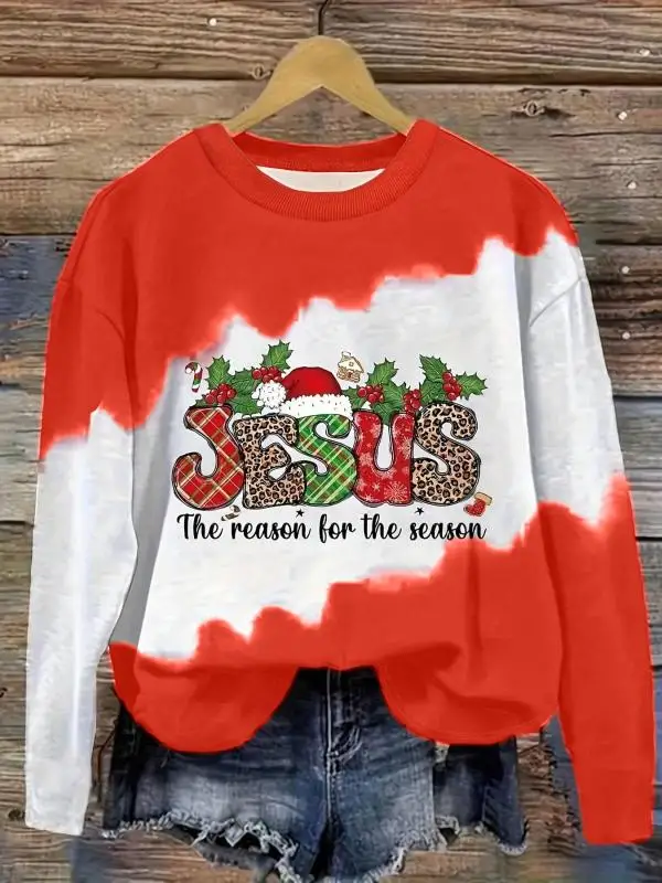 Women Christmas Tie Dye Sweats - Women Fashion Necktie review and price