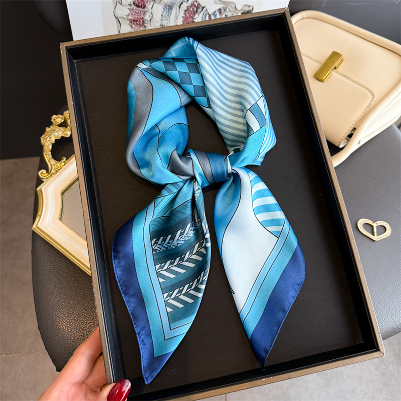 2026 New Geometry Print Silk S - Women Fashion Necktie review and price